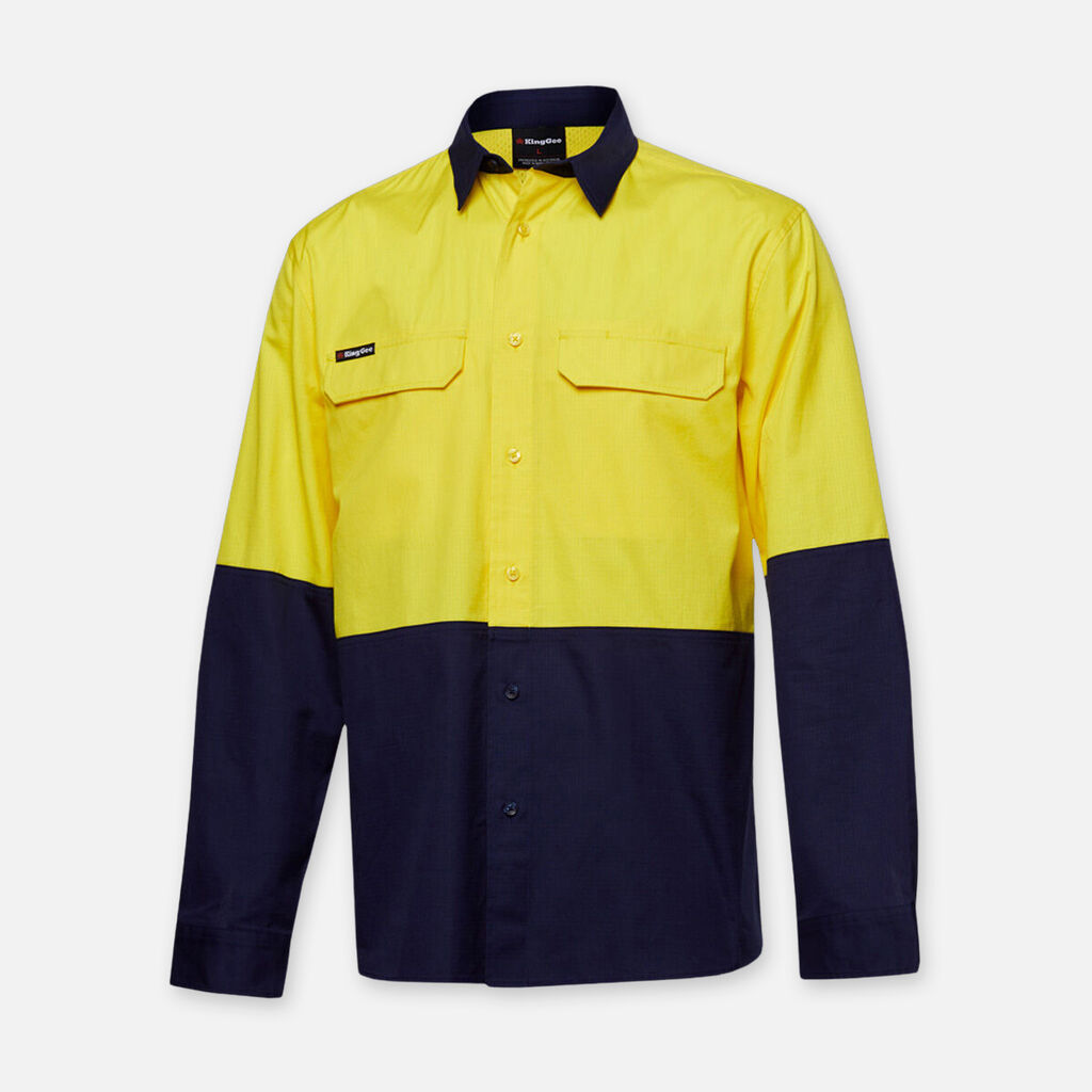 K54027-Workcool Pro Hi Vis Shirt L/S