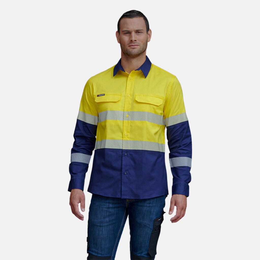 K54028-Workcool Pro Hi Vis Reflective Shirt L/S