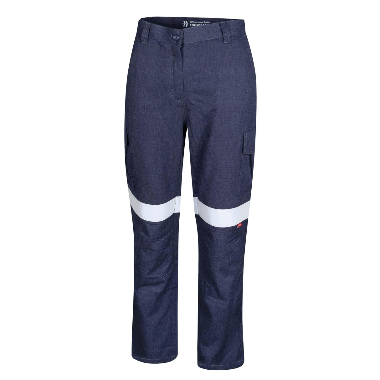 BWW1560T-Womens Regular Weight PPE2 FR Cargo Trousers with Loxy Reflective Tape