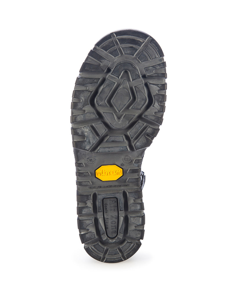 561020-Mongrel Boot w/ Scuff Cap-High Leg ZipSider-BLACK