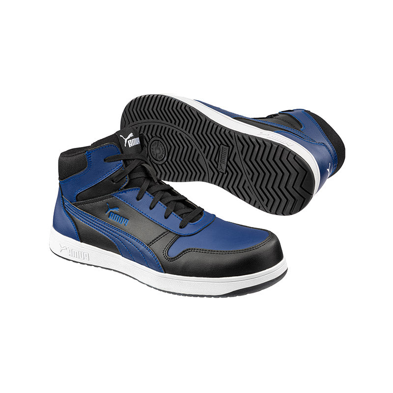 FRONTCOURT MID SHOE- BLU/BLK