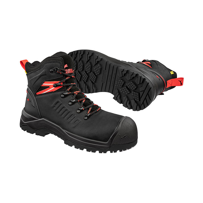 IRON HEAVY DUTY 6 INCH BOOT- BLK