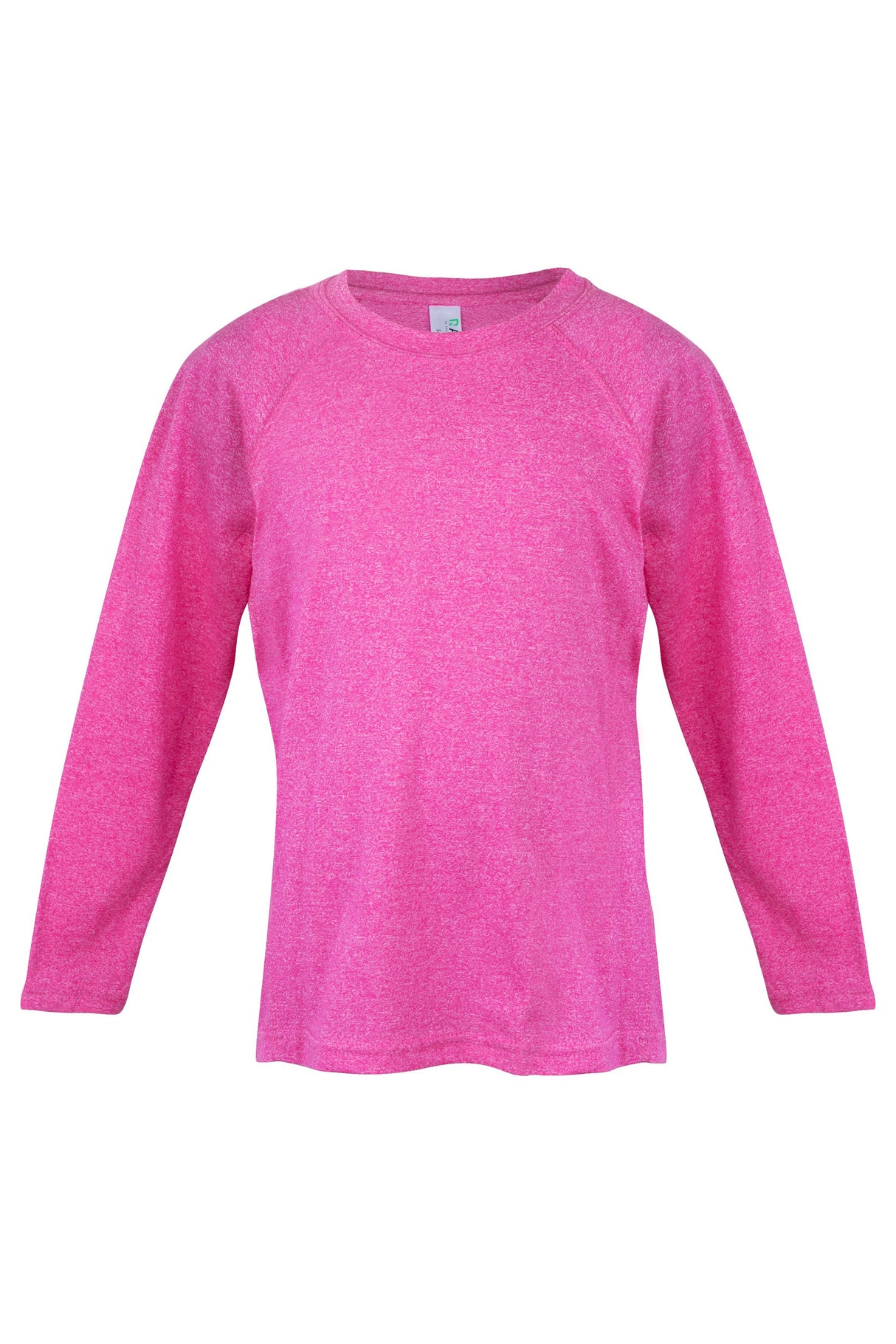 T224KS-KIDS LONG SLEEVES HEATHER TEES