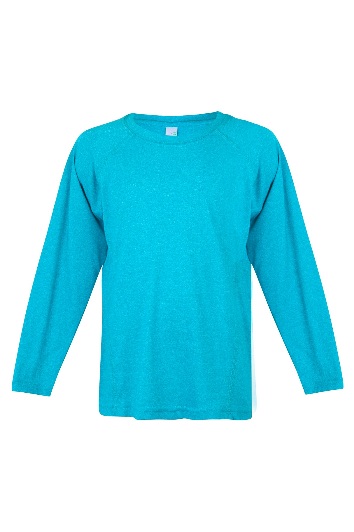 T224KS-KIDS LONG SLEEVES HEATHER TEES