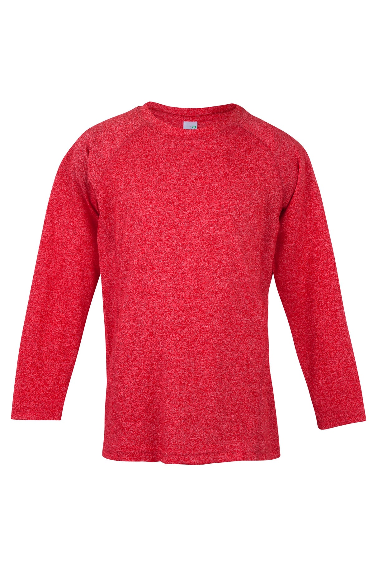 T224KS-KIDS LONG SLEEVES HEATHER TEES