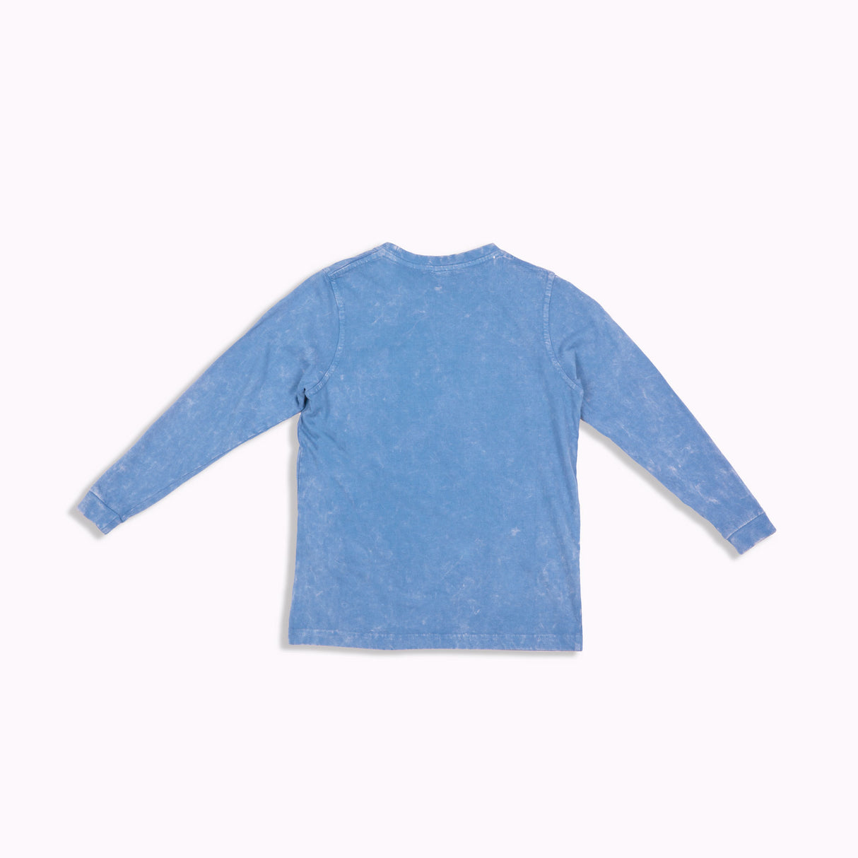 T228KS-Kids Stone Wash Long Sleeve Tee