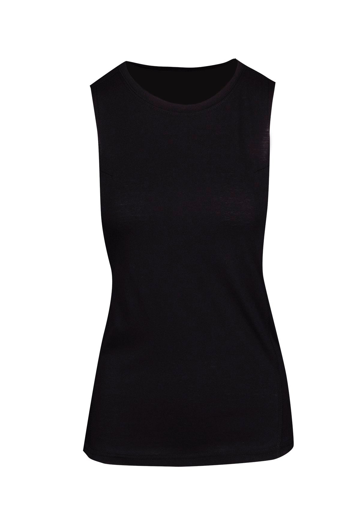 T403LD-Ladies Heather SLEEVELESS Tee - Greatness Range