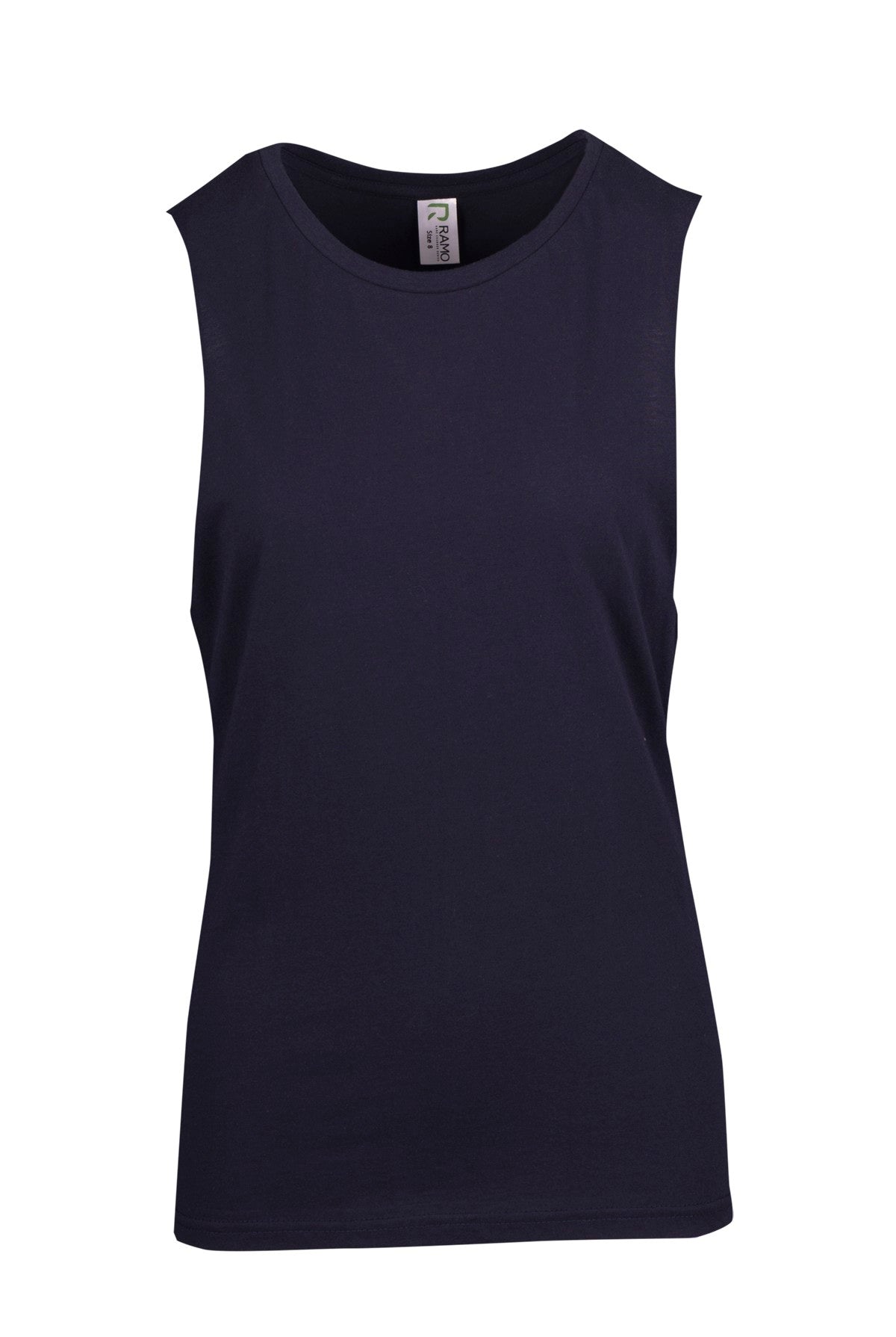 T405LD-Ladies 180gsm 100% combed cotton sleeveless tee