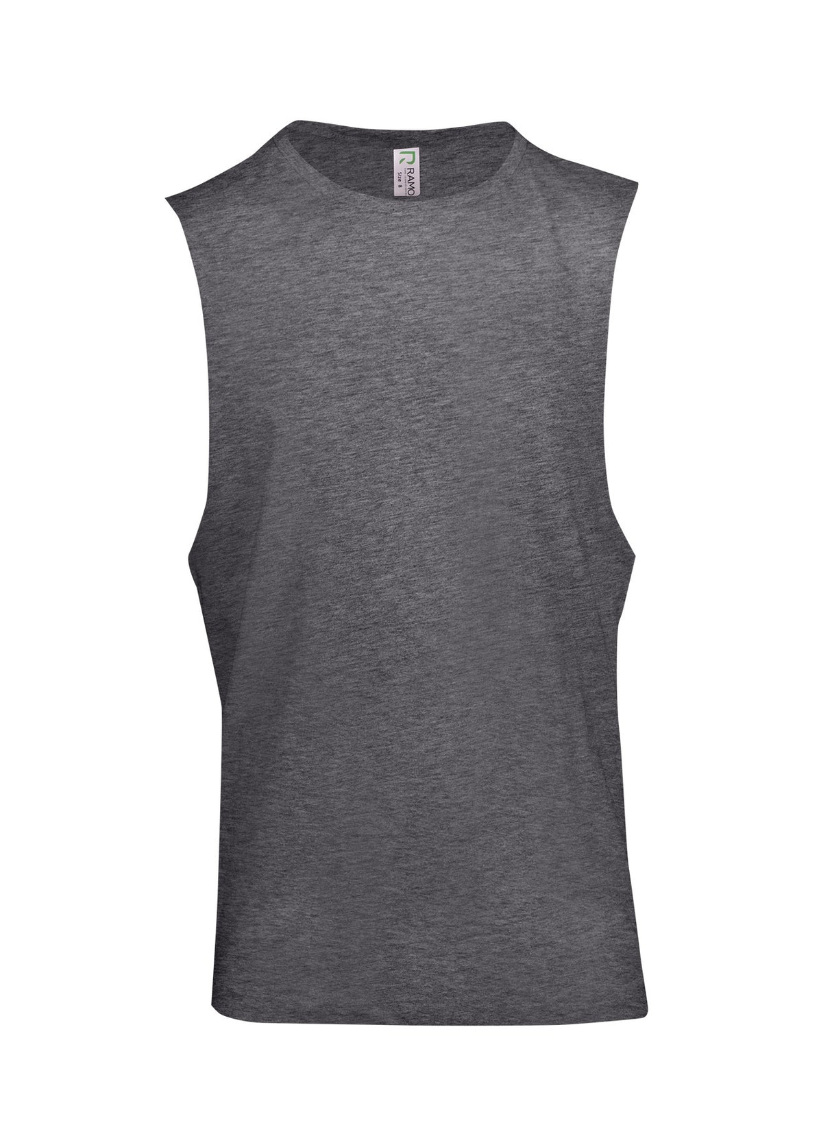 T405MS-180gsm 100% combed cotton sleeveless tee