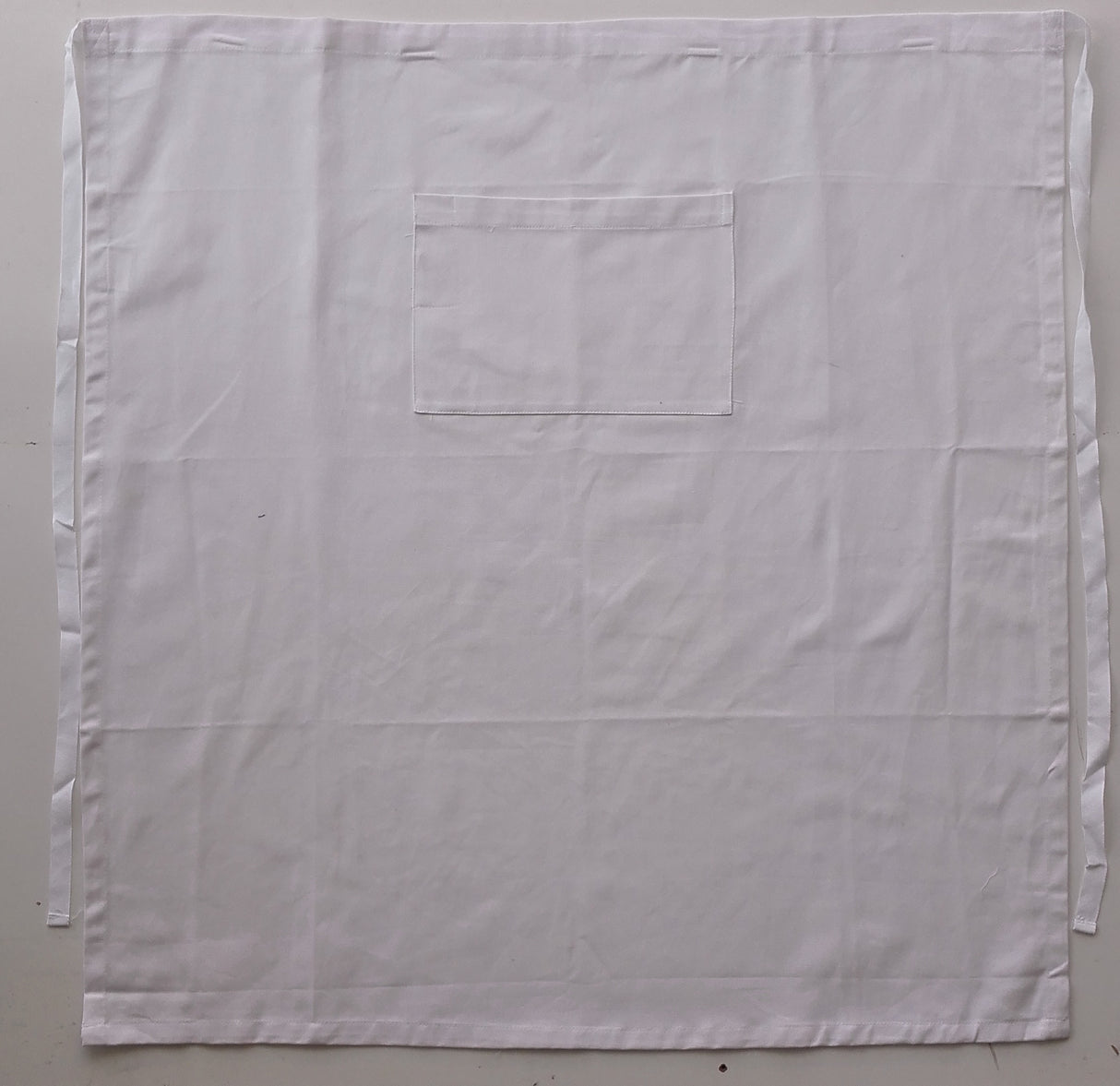 WA0393-Cotton Drill Continental Apron -With Pocket