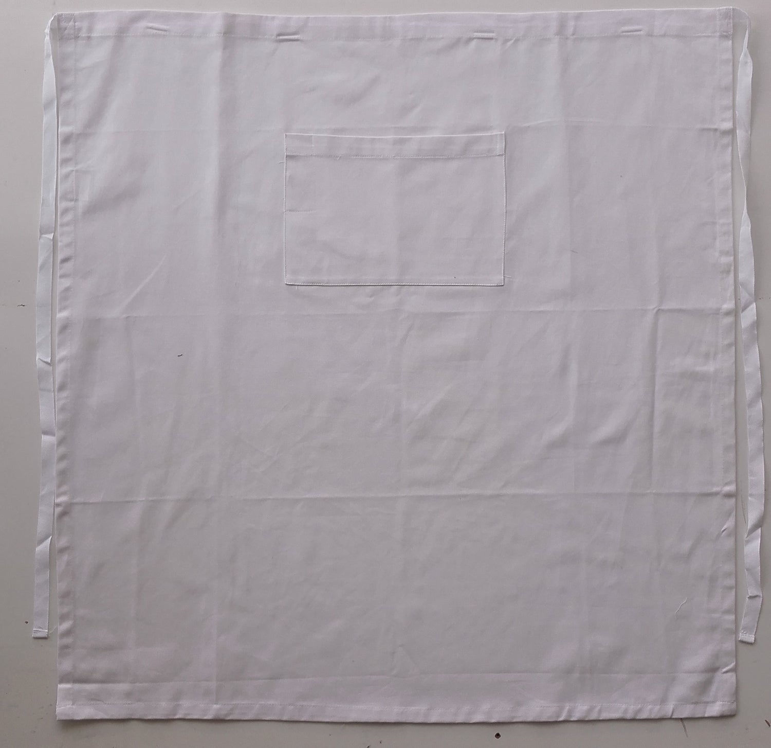 WA0393-Cotton Drill Continental Apron -With Pocket