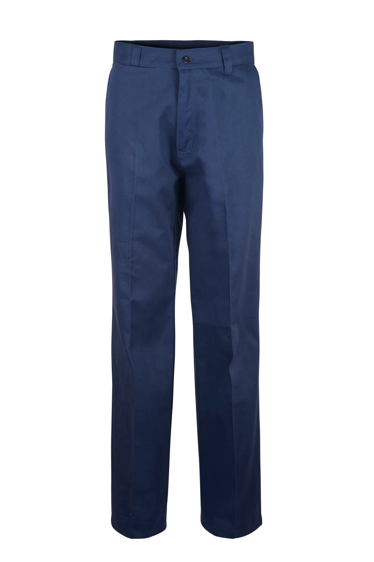 WP3038L-FLAT FRONT COTTON TROUSER LONG
