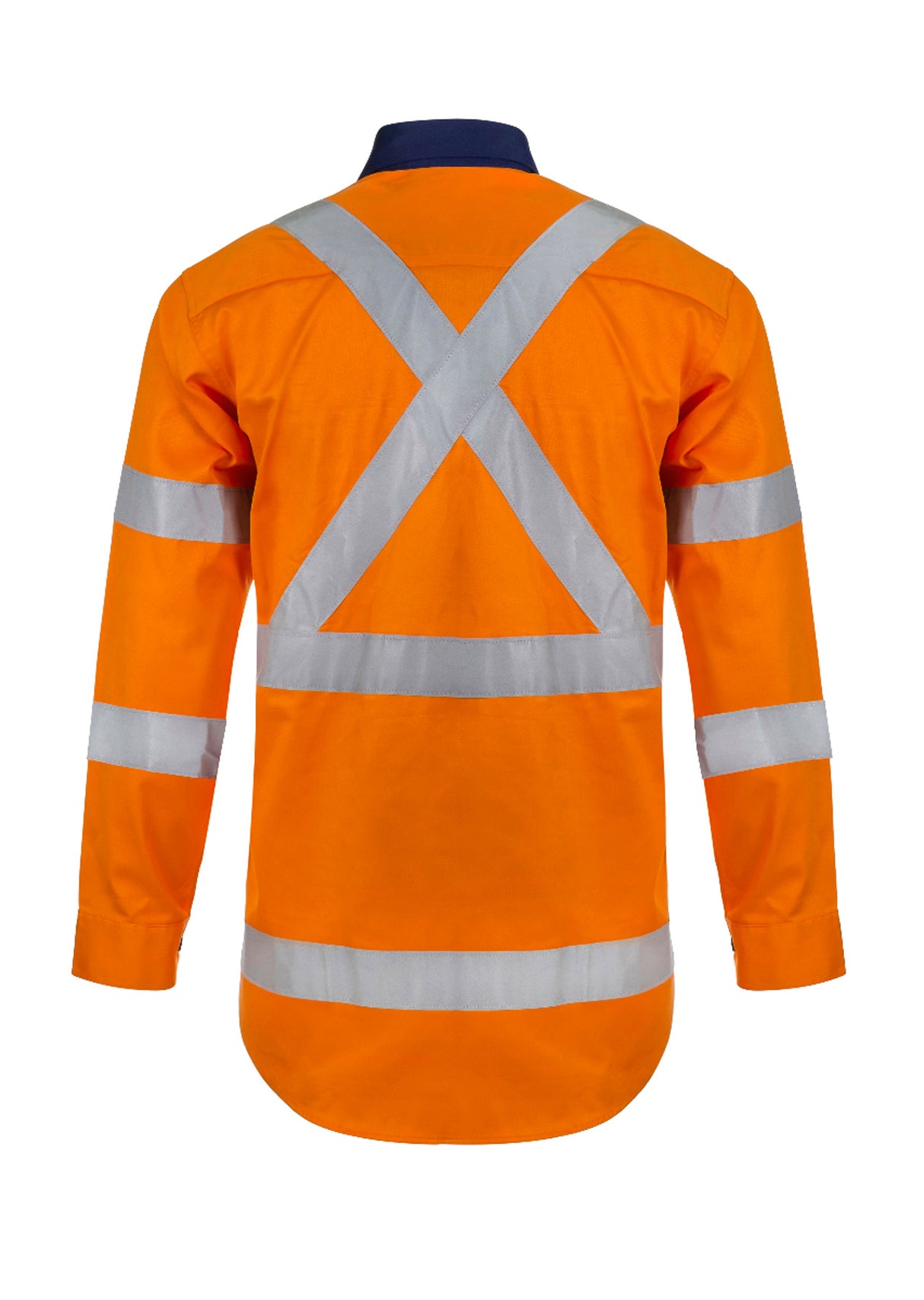 WS6020-Hi Vis X Pattern Csr Ls Shirt