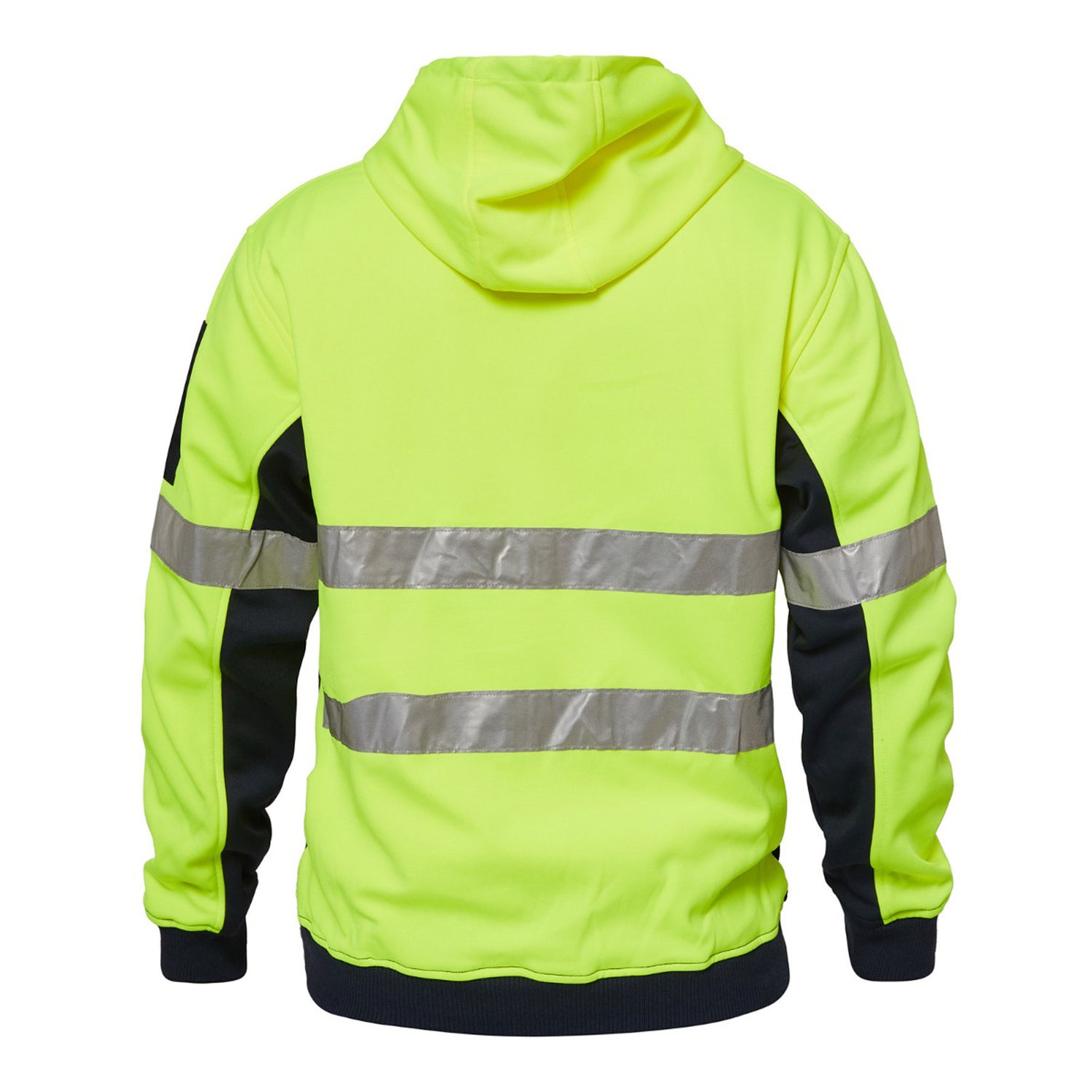 WT8011-Two Tone Hi Vis Hoodie W Tape