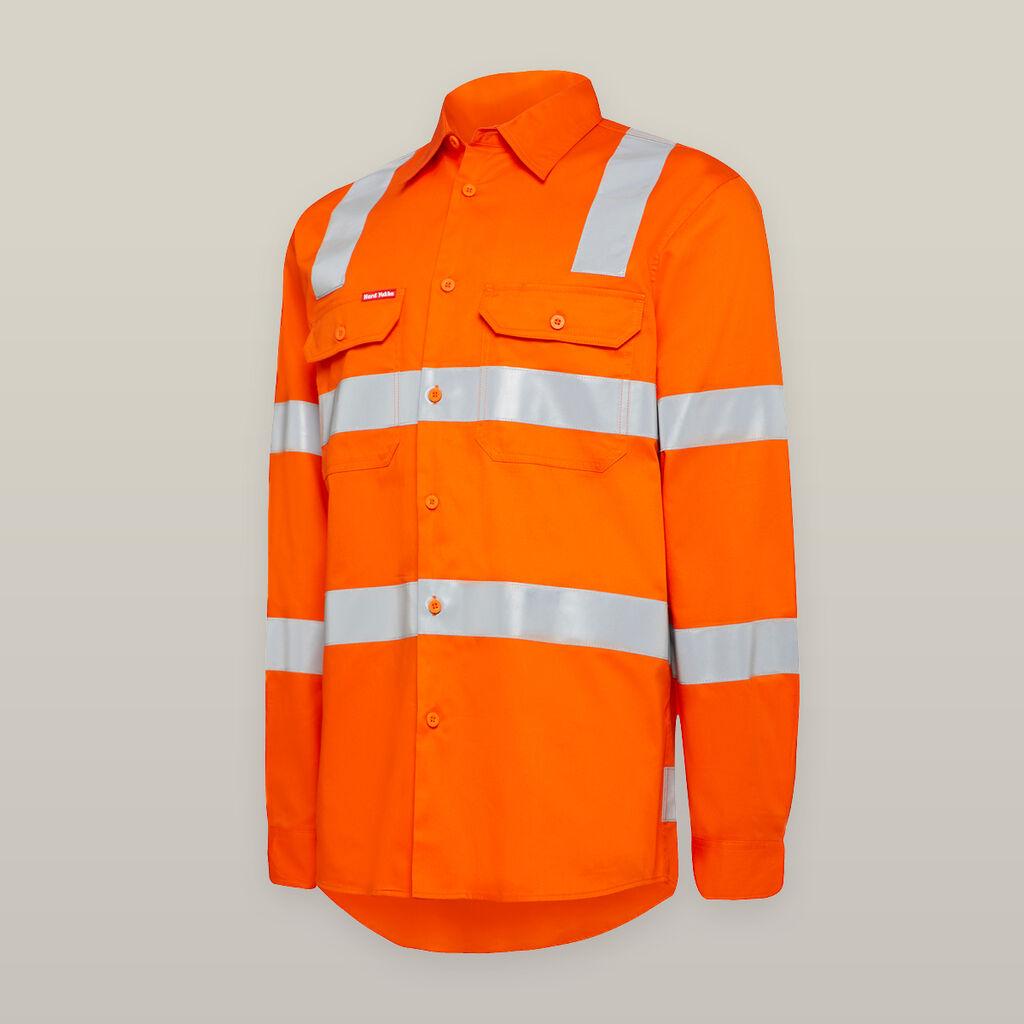 WOMEN'S FOUNDATIONS BIOMOTION HI-VIS TAPED LONG SLEEVE CROSS BACK