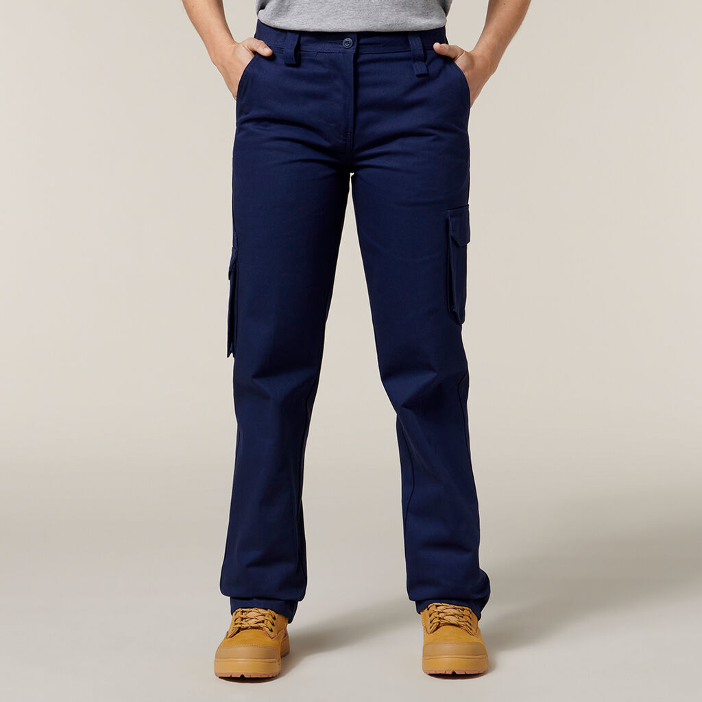 WOMEN'S COTTON DRILL CARGO PANT