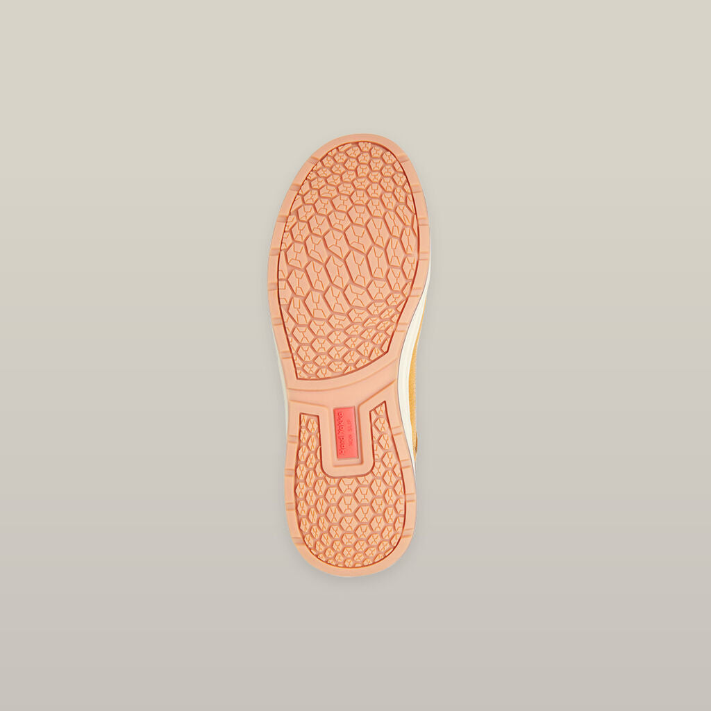3056 O2 LACE PUMP UP COMPOSITE TOE SAFETY BOOT - WHEAT-Wheat