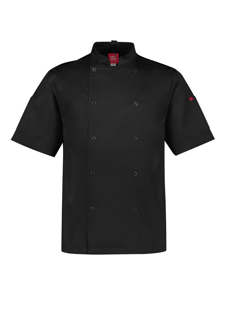 CH232MS-Zest Mens S/S Chef Jacket