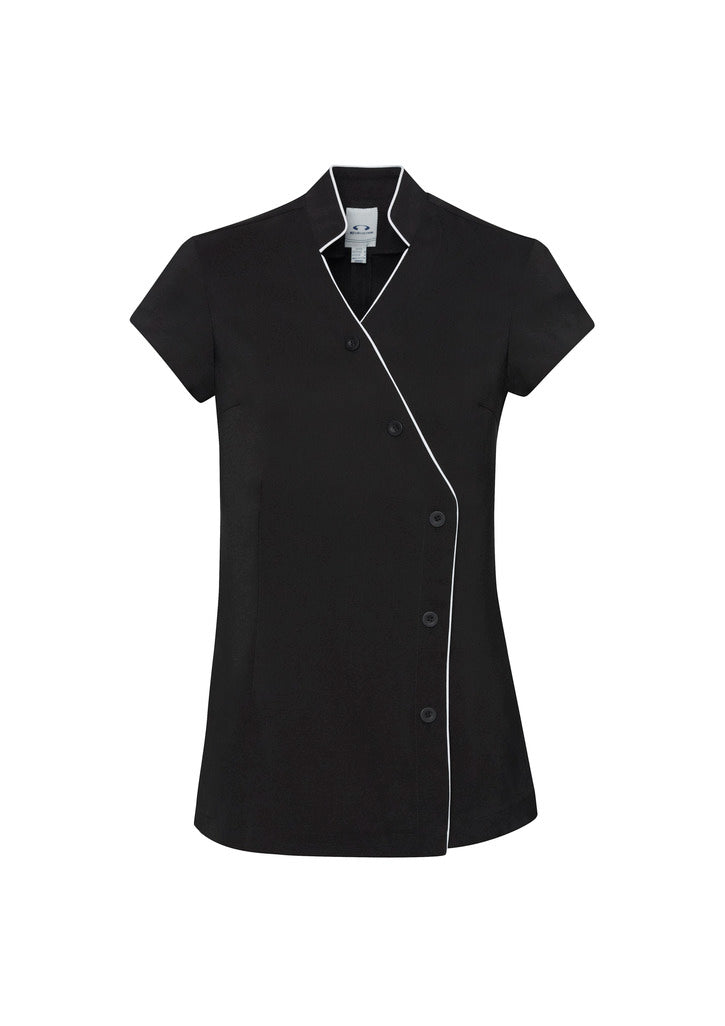 H134LS-Ladies Zen Crossover Tunic