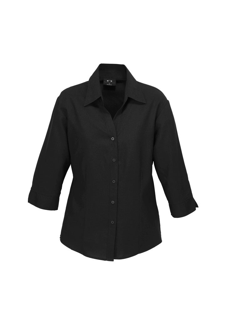 LB3600-Ladies Plain Oasis 3/4 Sleeve Shirt