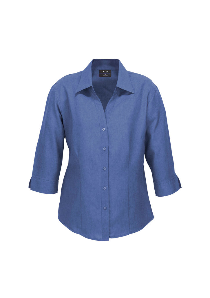 LB3600-Ladies Plain Oasis 3/4 Sleeve Shirt