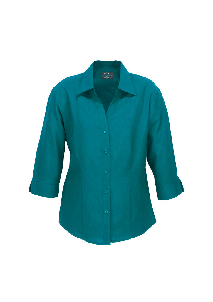 LB3600-Ladies Plain Oasis 3/4 Sleeve Shirt