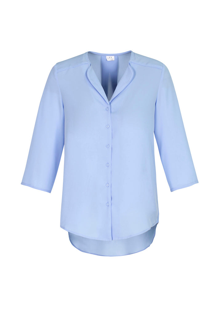 S015LT-Lily Ladies Longline Blouse