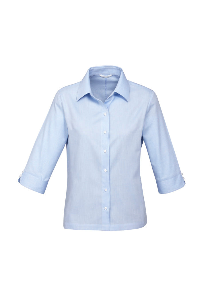 S10221-Ladies Luxe 3/4 Sleeve Shirt