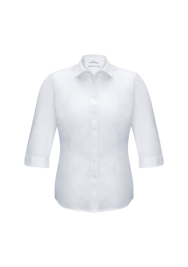 S812LT-Ladies Euro 3/4 Sleeve Shirt
