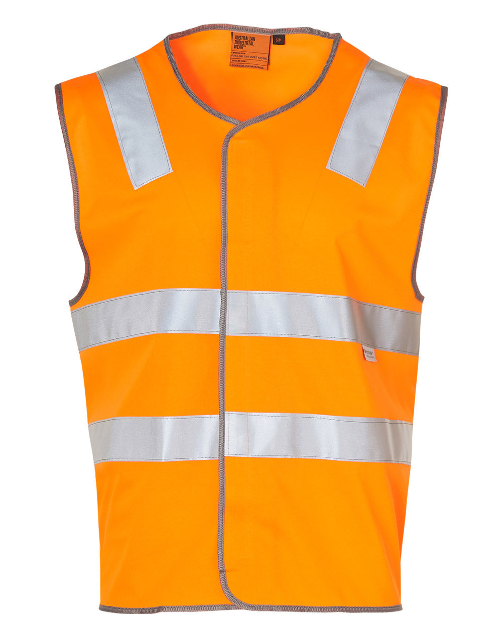 AIW SW03 HI-VIS SAFETY VEST WITH REFLECTIVE TAPES