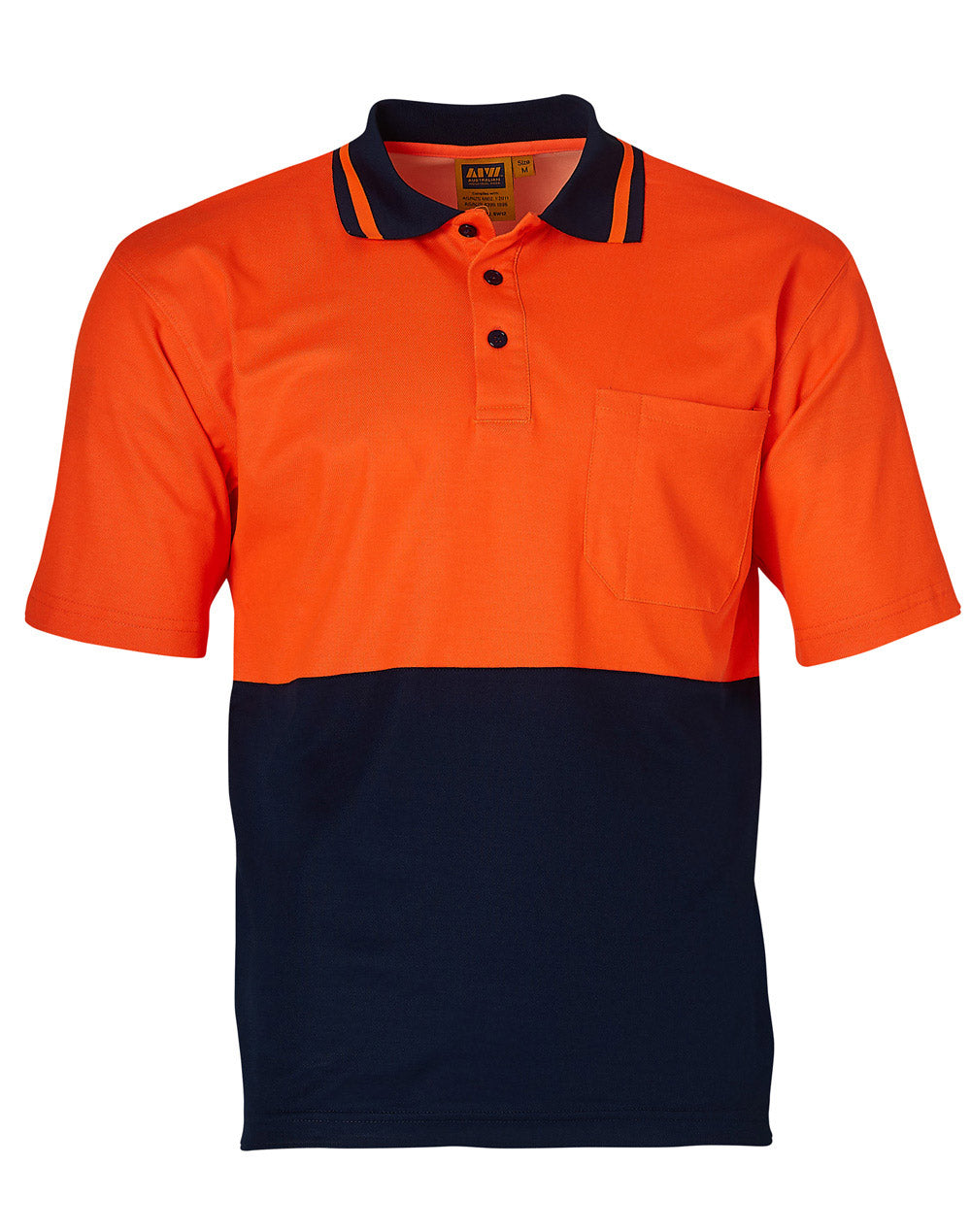 AIW SW12 TRUEDRY® SHORT SLEEVE SAFETY POLO