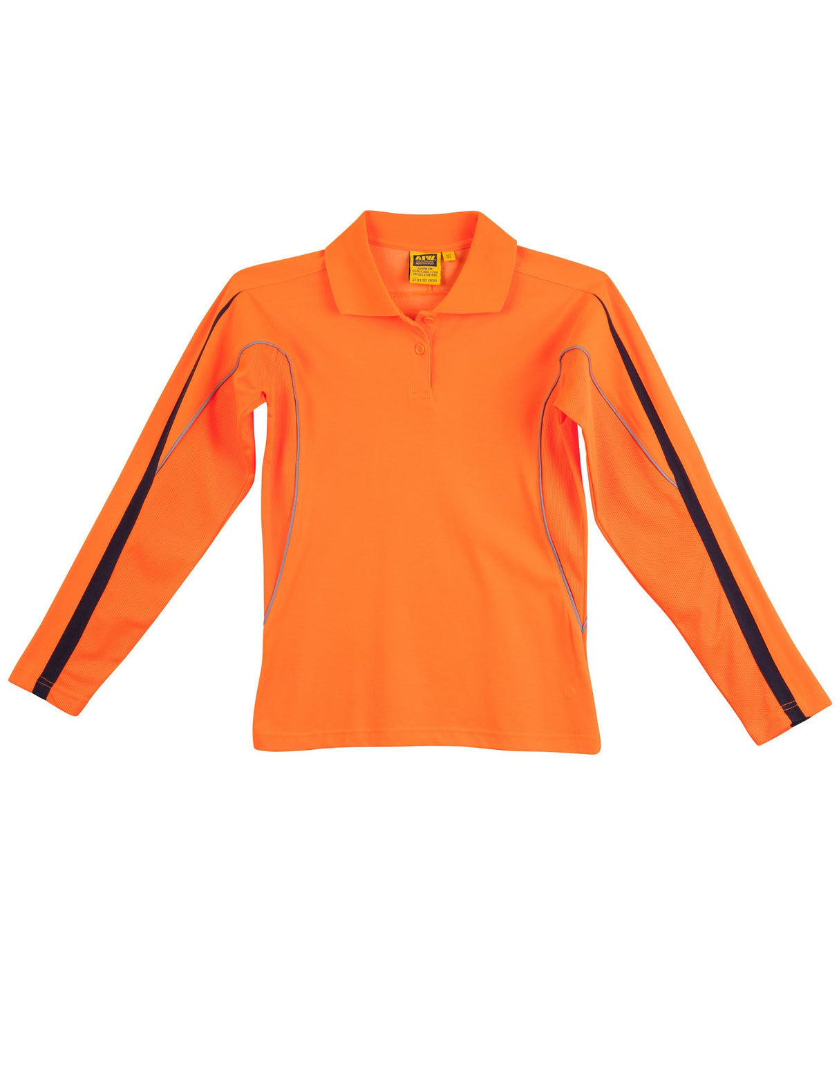 AIW SW34A HI-VIS LEGEND LONG SLEEVE POLO Ladies'