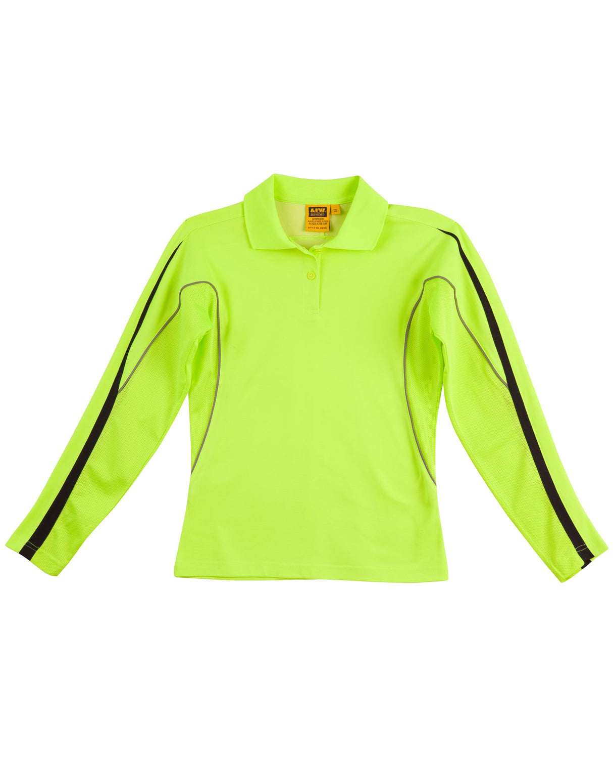 AIW SW34A HI-VIS LEGEND LONG SLEEVE POLO Ladies'