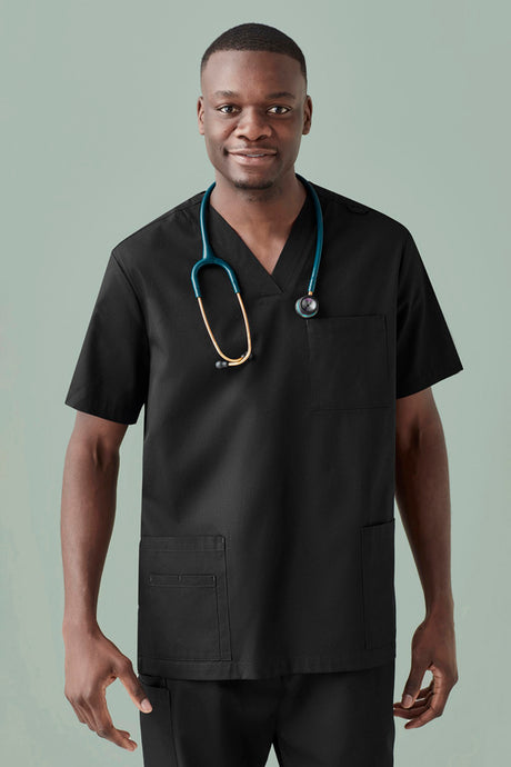 Men's V-Neck Scrub Top