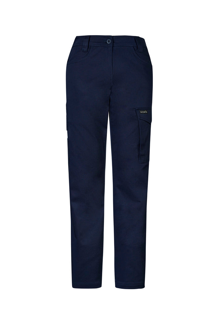 ZP730-Womens Essential Basic Stretch Cargo Pant