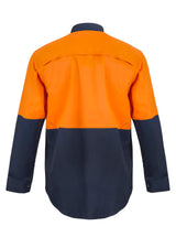 WS3045-Hi Vis Two Tone Ls Shirt