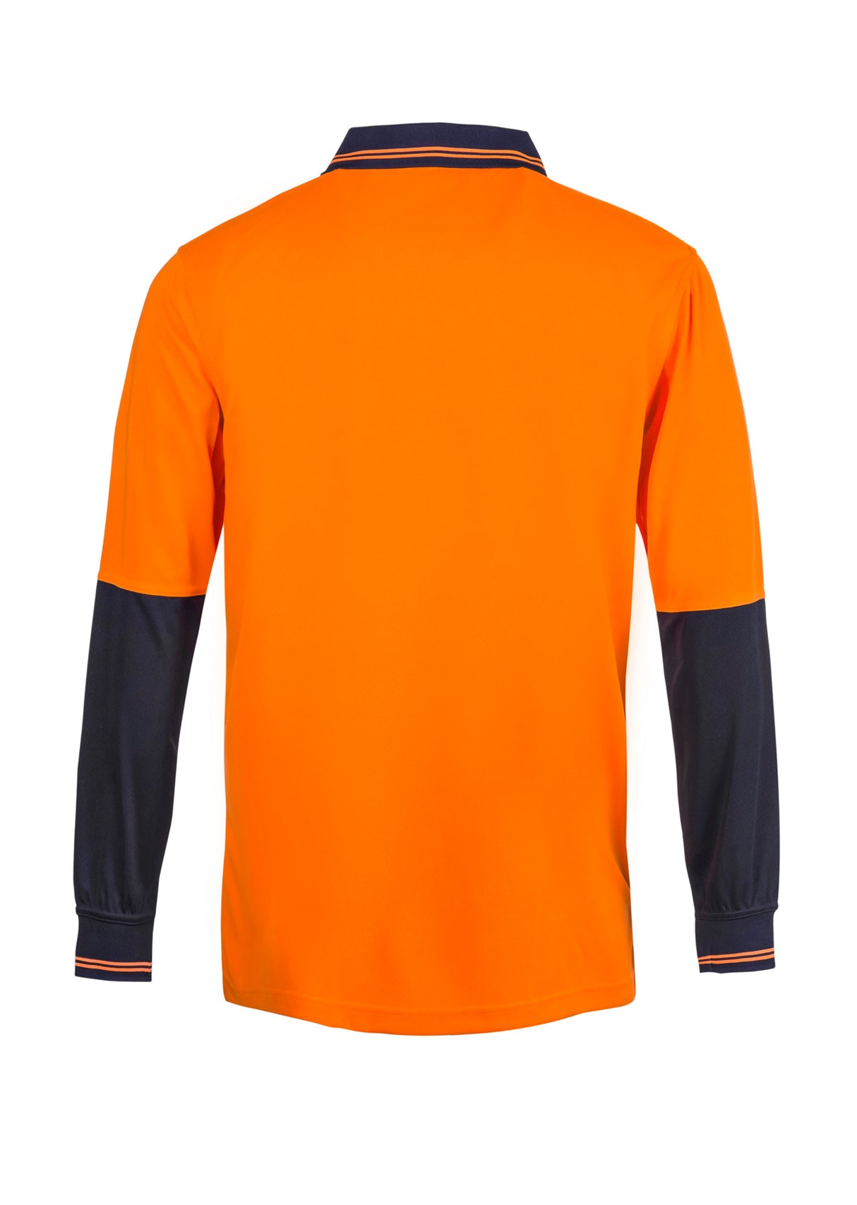 WSP202-Hi Vis Two Tone Ls Polo Pocket