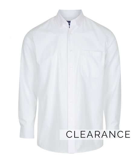 1015L Oxford-Weave Long Sleeve Shirt