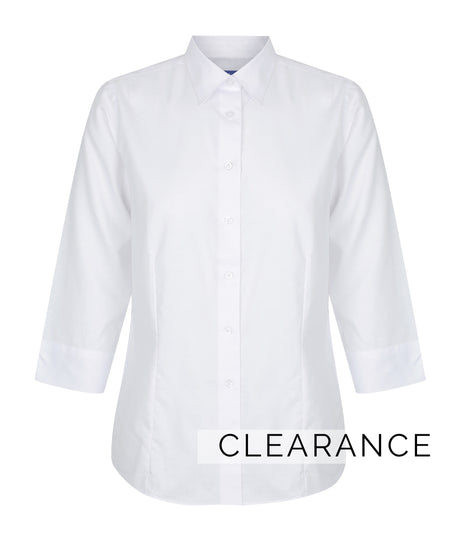 1025WL Oxford-3/4 Sleeve Shirt