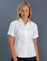 102-Womens Short Sleeve Poplin