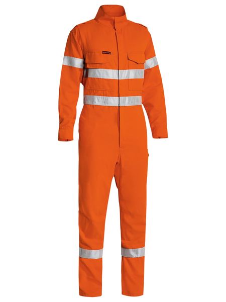 Tencate Tecasafe® Plus 580 Taped Hi Vis Lightweight Fr Non Vented Engineered Coverall Weight Fr Non Vented Engineered Coverall