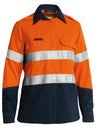 Tencate Tecasafe® Plus 700 Women's Taped Hi Vis Fr Vented Shirt