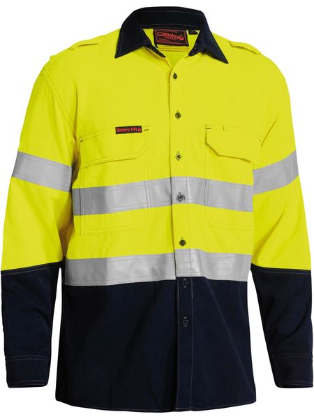 Tencate Tecasafe® Plus 700 Taped Hi Vis Fr Vented Shirt