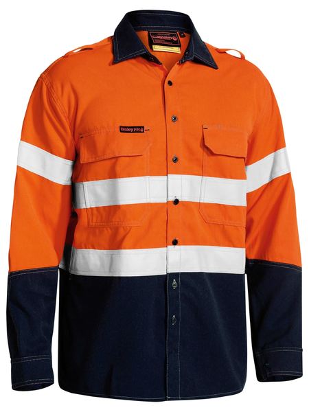 Tencate Tecasafe® Plus 700 Taped Hi Vis Fr Vented Shirt