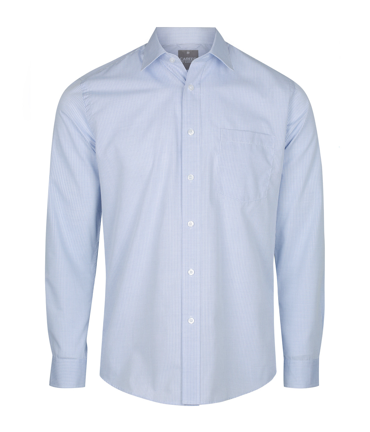 1251L Guildford-Square Textured Long Sleeve Shirt