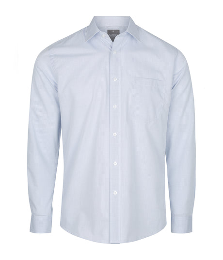 1251L Guildford-Square Textured Long Sleeve Shirt