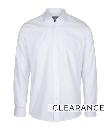 1251L Guildford-Square Textured Long Sleeve Shirt