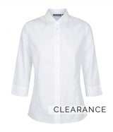 1251WL Guildford-Square Textured 3/4 Sleeve Shirt
