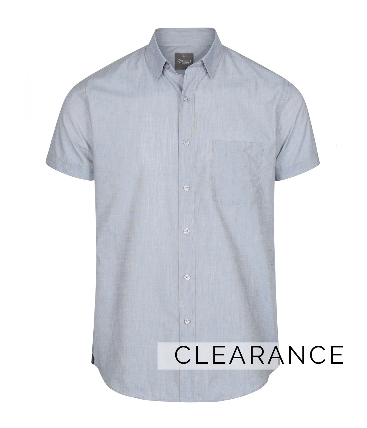 1253HS Smith-End On End Short Sleeve Casual Slim Fit Shirt