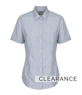 1253WHS Smith-End On End Short Sleeve Casual Slim Fit Shirt